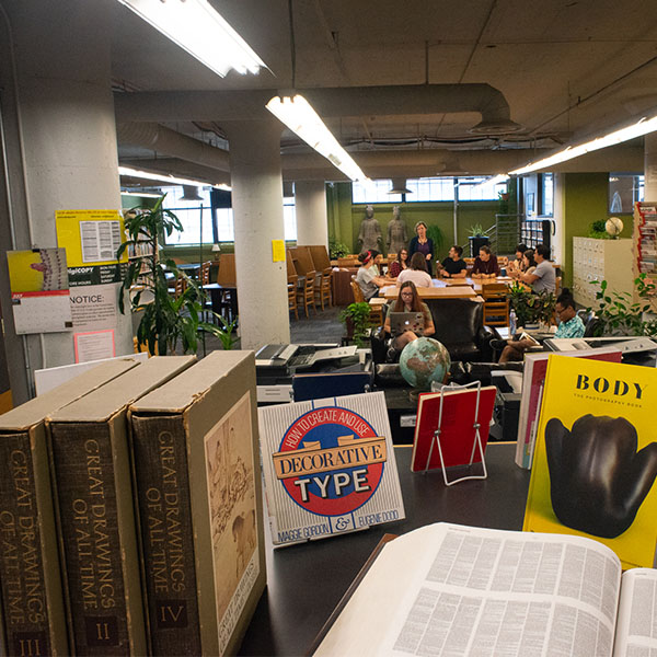 MIAD's library space