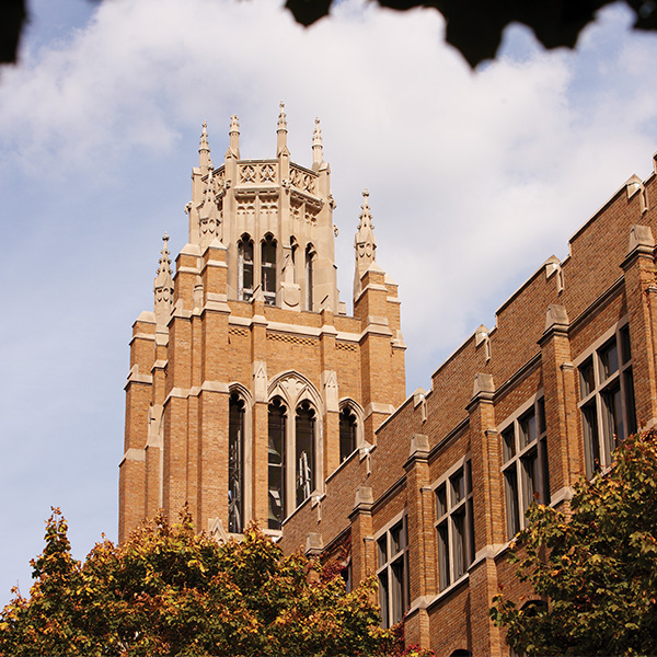 A photograph of Marquette University 